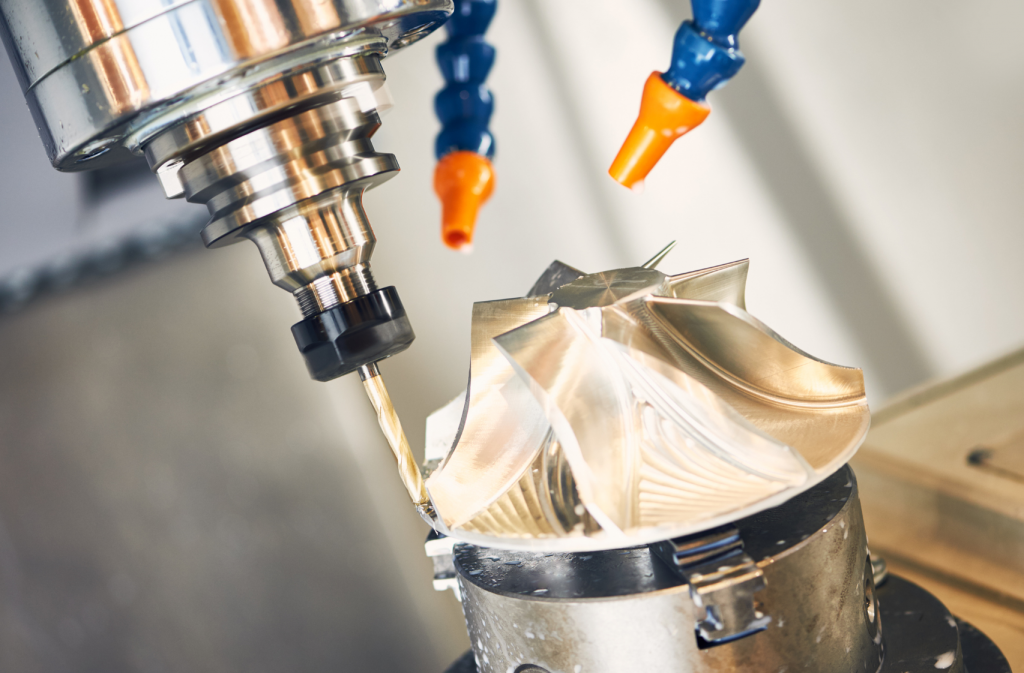 CNC machining impeller