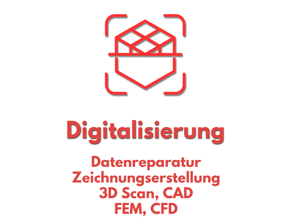 Bauteile und Geometrien digitalisieren. 3D Scan Service