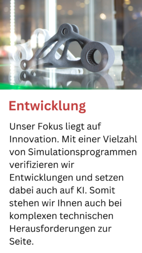Entwicklung und Design für komplexe technische Herausforderungen. Entwicklung und Design für komplexe technische Herausforderungen.